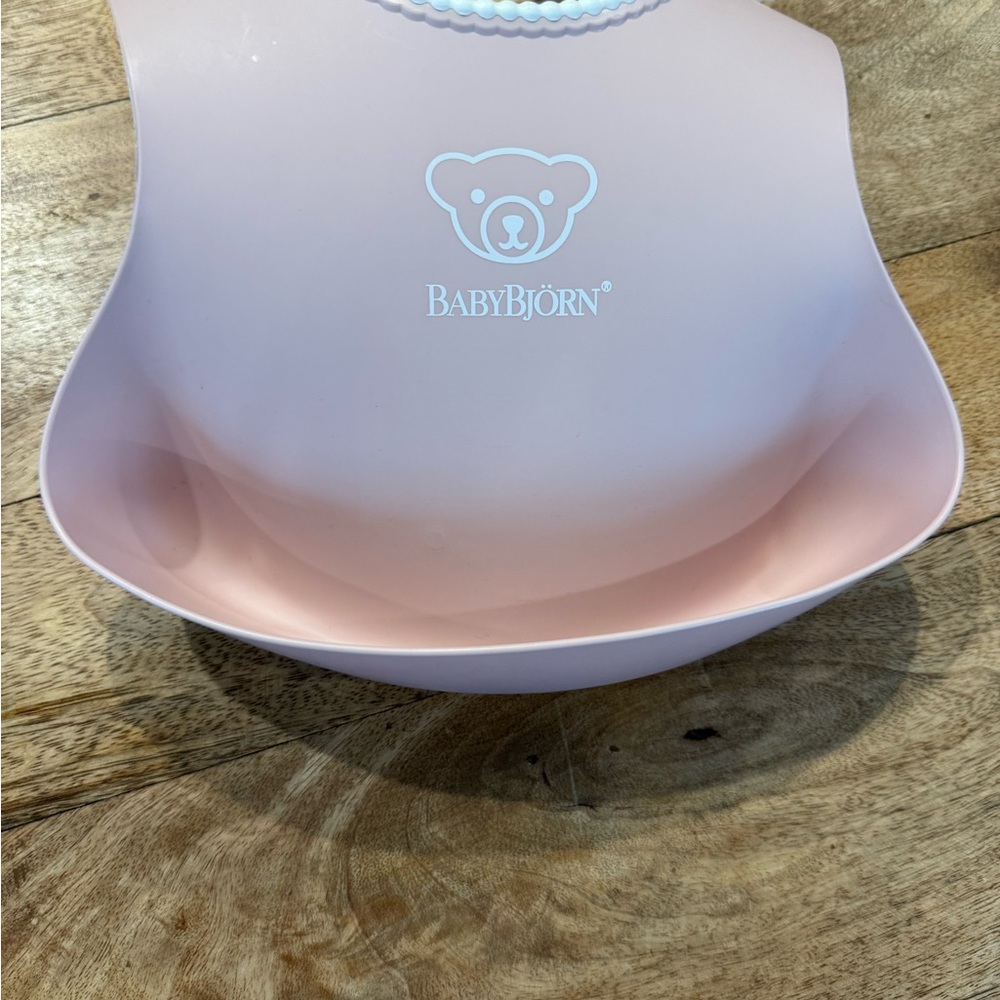 Pink BabyBjorn Baby Bib - Picture 4 of 4